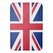 Vereinigtes Königreich Jack Flag Britische Kolonie Badematte (Vorderseite Vertikal)