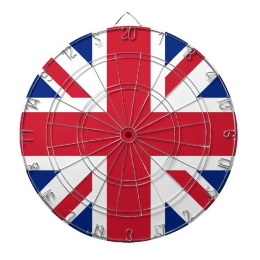 Vereinigtes Königreich Jack Flag Britische Kolonie Dartscheibe (vorne)