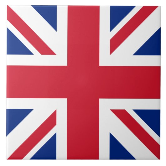 Vereinigtes Königreich Jack Flag Britische Kolonie Fliese (Vorderseite)