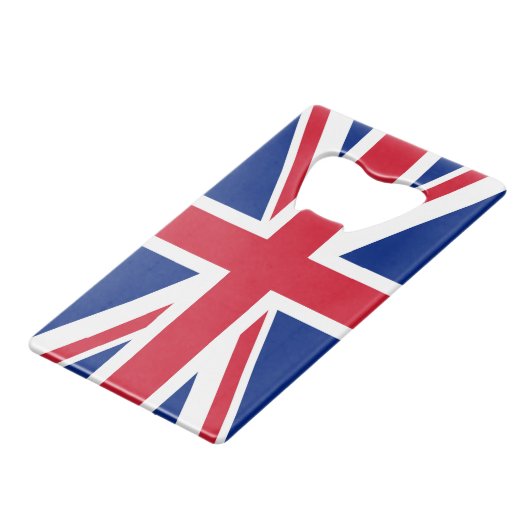 Vereinigtes Königreich Jack Flag Britische Kolonie Geldbeutel Flaschenöffner (Rückseite Schrägansicht)
