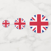 Vereinigtes Königreich Jack Flag Britische Kolonie Konfetti (Rückseiten)
