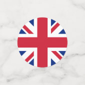 Vereinigtes Königreich Jack Flag Britische Kolonie Konfetti (Klein Vorderseite)