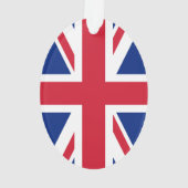 Vereinigtes Königreich Jack Flag Britische Kolonie Ornament (Rückseite)