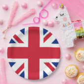 Vereinigtes Königreich Jack Flag Britische Kolonie Pappteller (Party)