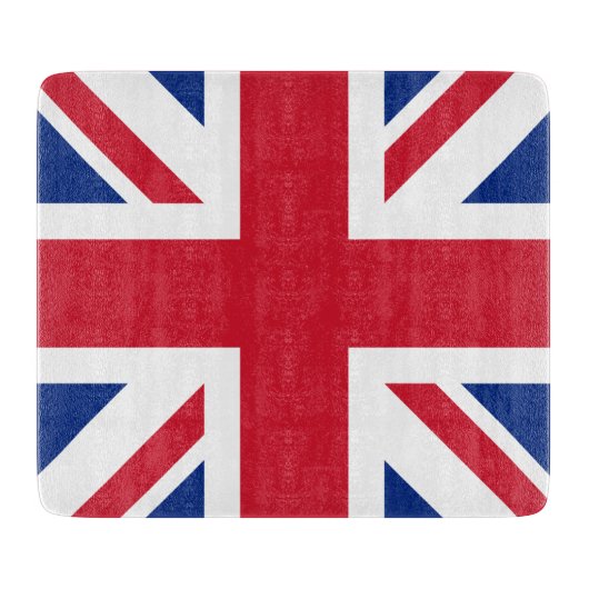 Vereinigtes Königreich Jack Flag Britische Kolonie Schneidebrett (Vorderseite)