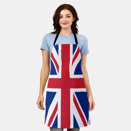 Vereinigtes Königreich Jack Flag Britische Kolonie Schürze (Getragen)