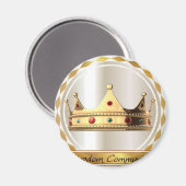 Vereinigtes Königreich Kronen 2 Magnet (Vorderseite/Rückseite)