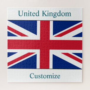Vereinigtes Königreich Landesflagge Thunder_Cove Puzzle