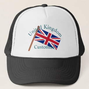Vereinigtes Königreich Landesflagge Thunder_Cove Truckerkappe