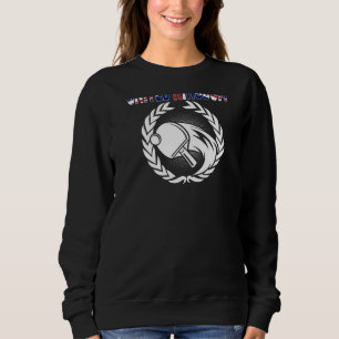 Vereinigtes Königreich Ping Pong UK Tischtennis- Sweatshirt