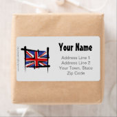 Vereinigtes Königreich Pinselflagge (Insitu)