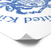 Vereinigtes Königreich Poster (Ecke)