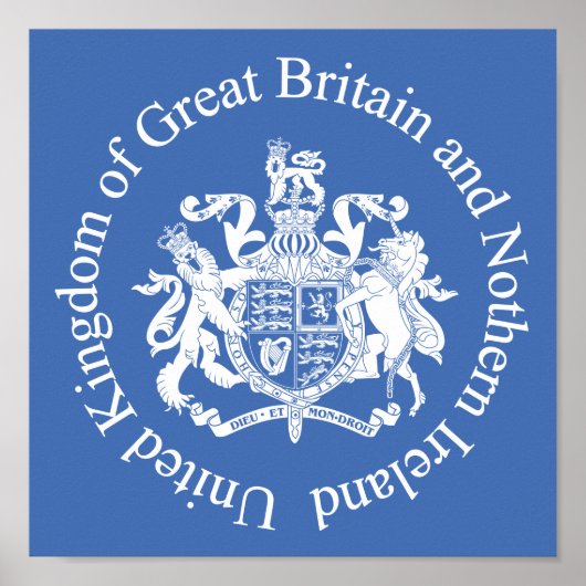 Vereinigtes Königreich Poster (Vorne)