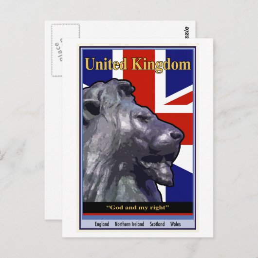 Vereinigtes Königreich Postkarte (Vorne/Hinten)