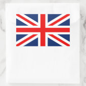 Vereinigtes Königreich Rechteckiger Aufkleber (Tasche)