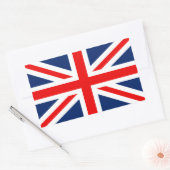 Vereinigtes Königreich Rechteckiger Aufkleber (Umschlag)