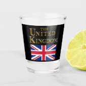 VEREINIGTES KÖNIGREICH SCHNAPSGLAS (Vorderseite)