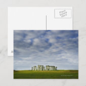 Vereinigtes Königreich, Stonehenge 8 Postkarte (Vorne/Hinten)