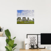Vereinigtes Königreich Stonehenge Poster (Heimbüro)