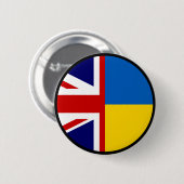 Vereinigtes Königreich und Ukraine Button (Vorne & Hinten)