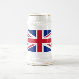 Vereinigtes Königreich Union Jack Flagge Britische Bierglas