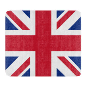 Vereinigtes Königreich Union Jack Flagge Britische Schneidebrett