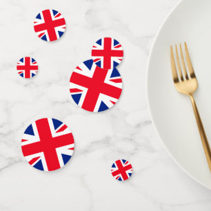 Vereinigtes Königreich Union Jack Flagge Konfetti