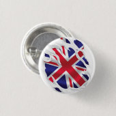 Vereinigtes Königreich unter der Flagge Button (Vorne & Hinten)