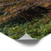 Vereinigtes Königreich Wald von Dean. Sonnenlicht Poster (Ecke)