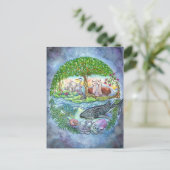 Vereinigtes Postkarte (Stehend Vorderseite)