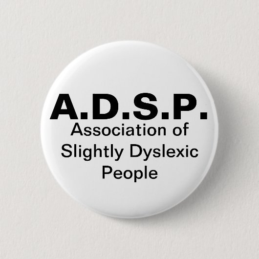 Vereinigung des etwas dislektischen Leuteknopfes Button (Vorderseite)