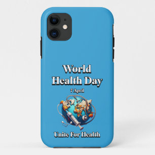 Vereinigung für Gesundheit. Weltgesundheitstag. T- Case-Mate iPhone Hülle