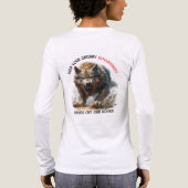 Vereinigung gegen Buchverbote Langschläfer-T-Shirt Tri-Blend Shirt (Rückseite)