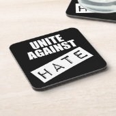 Vereinigung gegen das Hass Getränkeuntersetzer (Linke Seite)