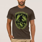 Vereinigung von Sasquatch Suchern T-Shirt (Vorderseite)