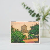 Vereins Kirche (1), Fredericksburg, TX Postkarte (Stehend Vorderseite)