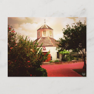 Vereins Kirche (2), Fredericksburg, TX Postkarte