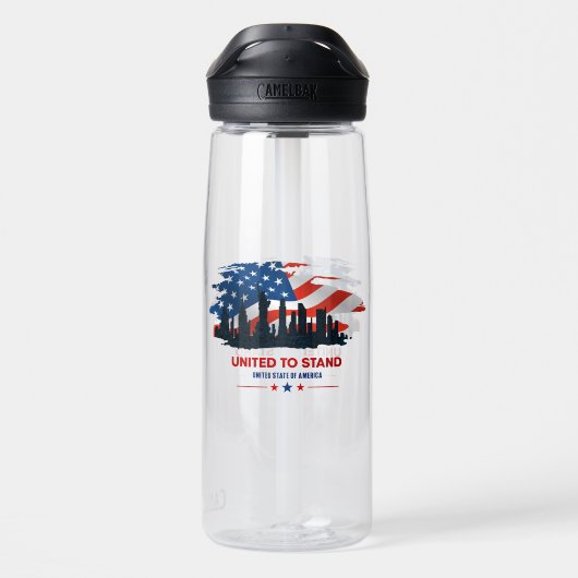 Vereint | 25oz trinkflasche (Rückseite)