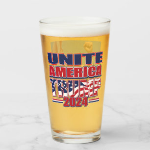 Vereint Amerika Trump 2024 Glas