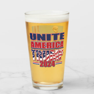 Vereint Amerika Trump 2024 Glas