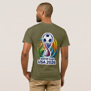 Vereint durch das Spiel: 2026 Fußball-Feier-Design T-Shirt