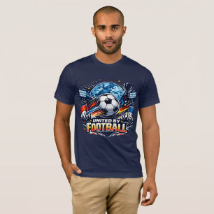 Vereint durch Fußball – Globaler Meisterschaftsvek T-Shirt