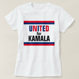 Vereint für Kamala Harris Präsident 2024 T-Shirt