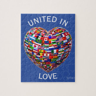 VEREINT IN DER LIEBE: HERZ DER MENSCHHEIT PUZZLE