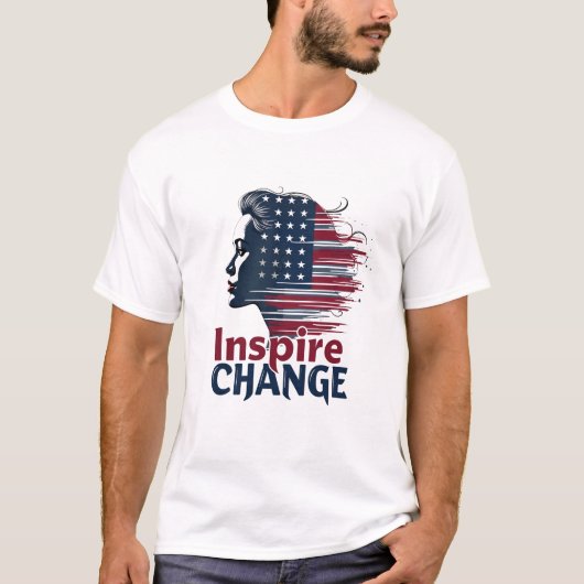 Vereint in der Vision: Die Zukunft ist Weiblichkei T-Shirt (Vorderseite)