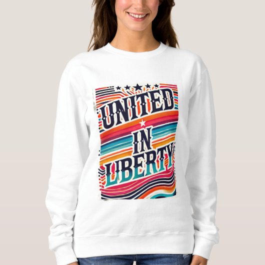 Vereint in Freiheit Sweatshirt (Vorderseite)