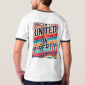 Vereint in Freiheit T-Shirt (Schwarz voll)