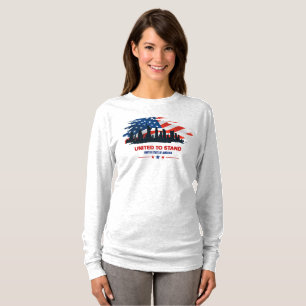 Vereint Langschläfchen für Frauen T-Shirt