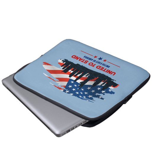 Vereint | Notebook-Sieb 13" Laptopschutzhülle (Vorne Knopf)