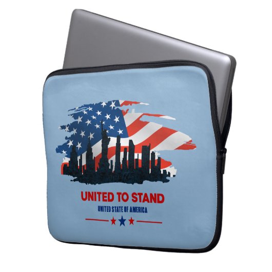 Vereint | Notebook-Sieb 13" Laptopschutzhülle (Vorderseite Links)